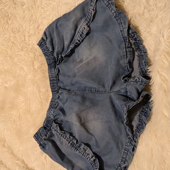 Limited too chambray shorts size 12 - Picture 2 of 6